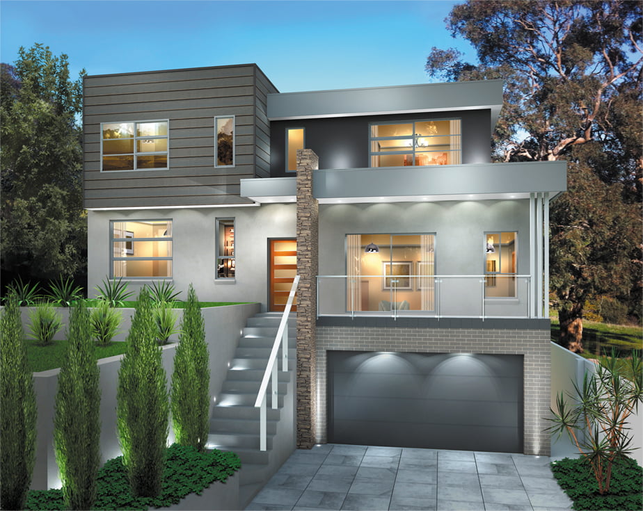 Sloped Home Designs Sloping Block House Designs Wincrest Bespoke